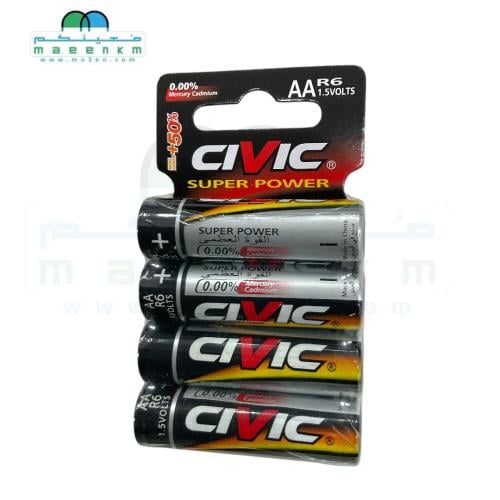 بطاريات 4 CIVIC    AA