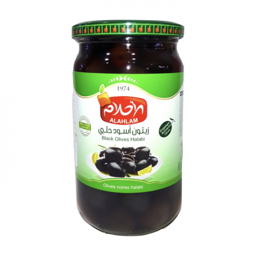 الأحلام زيتون أسود حلبي 700 جرام