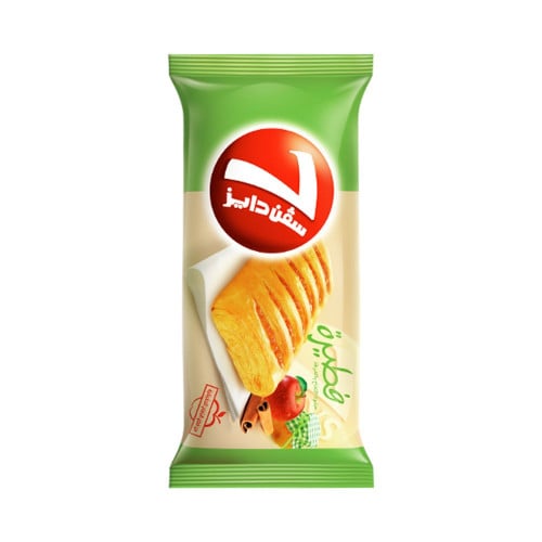 سفن فطيرة حشوة التفاح بالقرفة