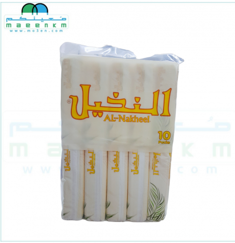 مناديل النخيل 150 منديل 10 حبات