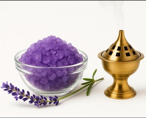 مستكا بخور معطرة بالافندر الطبيعي