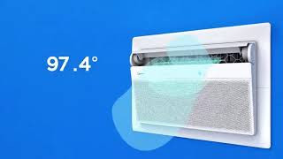 مكيف شباك ميديا  ديلوكس انفيرتر  بنظام اسبلت 1.5 طن بارد