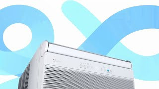 مكيف شباك ميديا  ديلوكس انفيرتر بنظام اسبلت 2 طن بارد