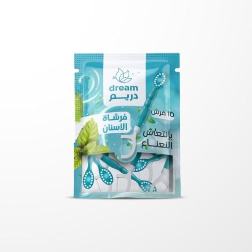 فرشاة أسنان بانتعاش النعناع