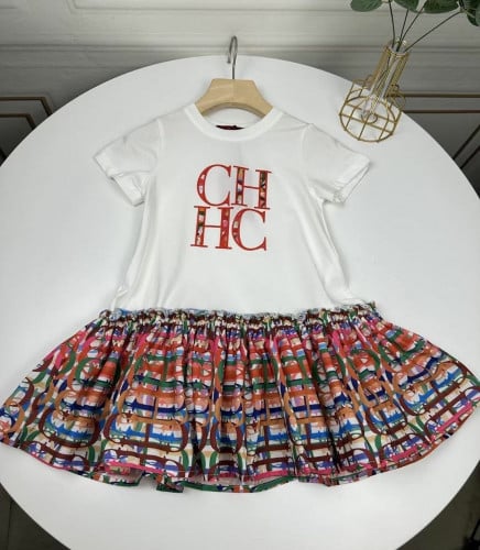 فستان بناتي بالوان جميلة جدا