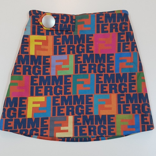 تنورة  ملونه