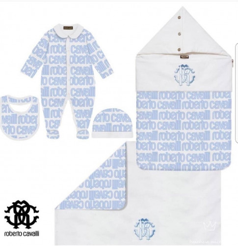 طقم مواليد من خمس قطع