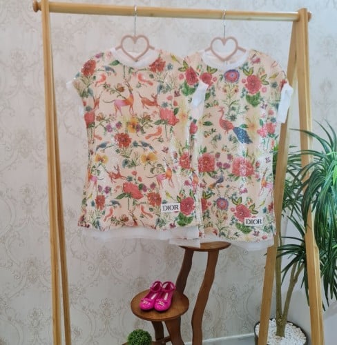 فستان بناتي بألوان جميله جدا