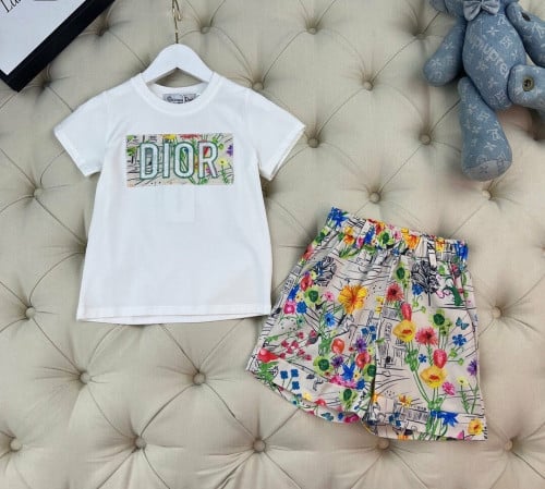 طقم بالوان صيفيه جميلة من قطعتين