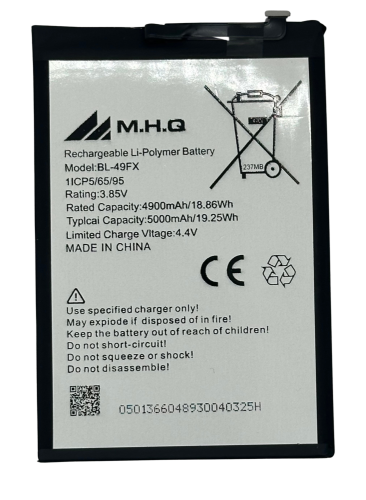 BL-49FX Infinix Hot 8 (X650B) BATTERY -بطارية M.H....