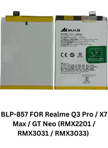 BLP-857 FOR Realme Q3 Pro / X7 Max / GT Neo (RMX22...