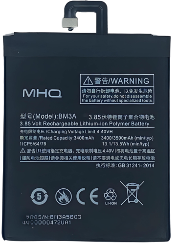 BM3A Xiaomi Mi Note 3 (BM3A) BATTERY -بطارية M.H.Q