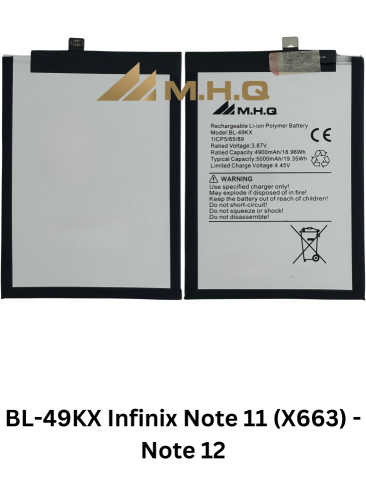 BL-49KX Infinix Note 11 (X663) / Note 12 (X663B) B...