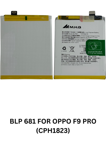 BLP 681 FOR OPPO F9 PRO (CPH1823) BATTERY M.H.Q