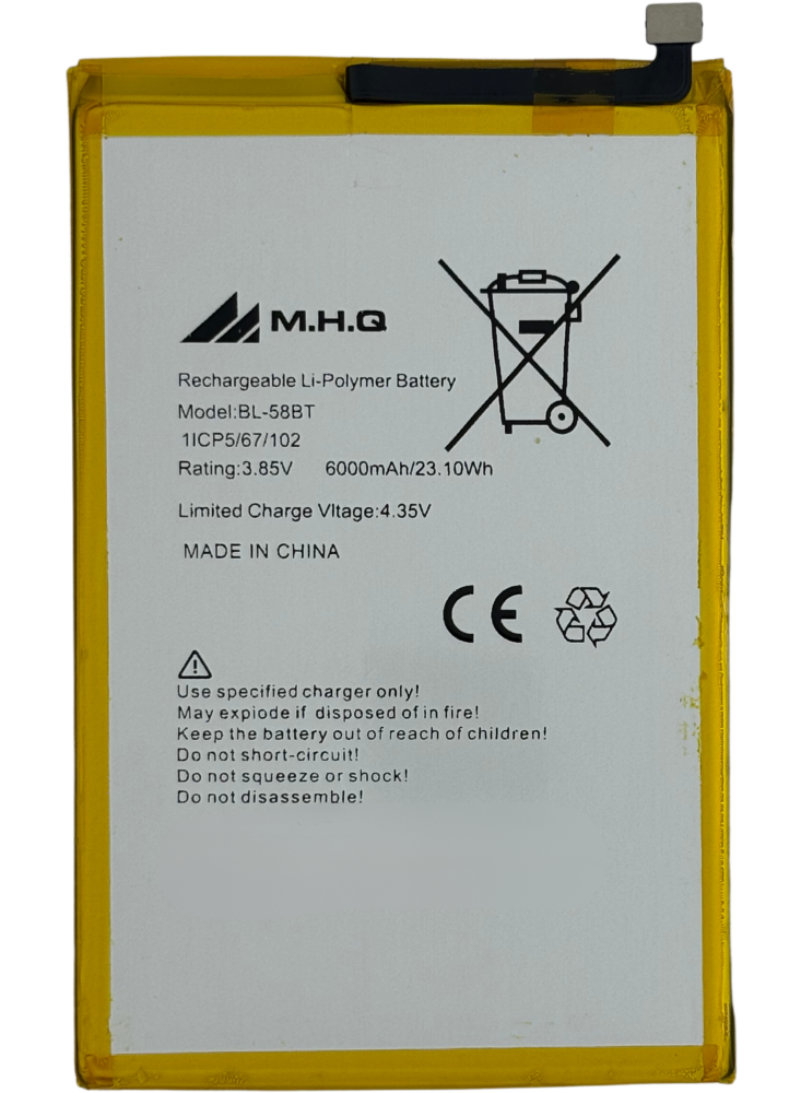 BL-58BT Tecno Pouvoir (LC7) Spark Air (KE6) Pova (LD7