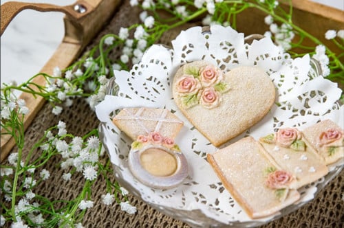 قالب سيليكون Wedding Cookie
