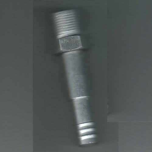 CONNECTOR 3-8 180 D MALE O-RING NO 11075Cتوصيلة المنيوم 3-8