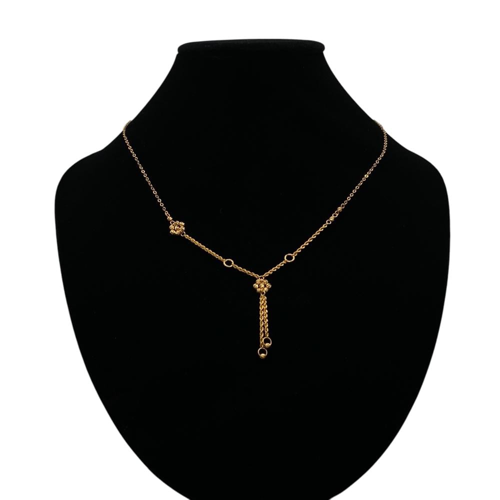 عقد ذهب عيار 21 الوزن 3 جرام