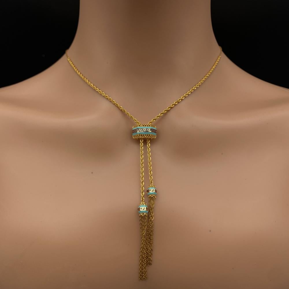 سلسال سبحة ذهب فاخر عيار 21 الوزن 5.5 جرام