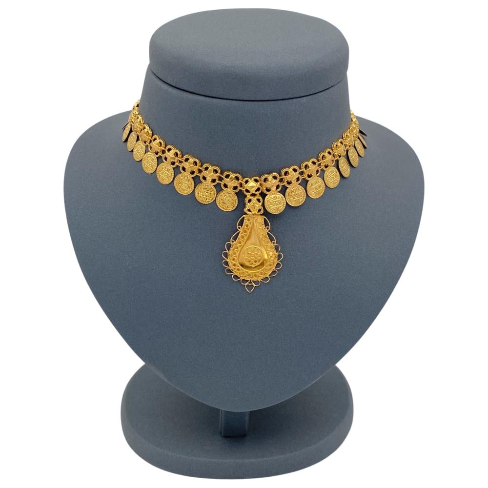 خناق ذهب عيار 21 الوزن 9.44 جرام