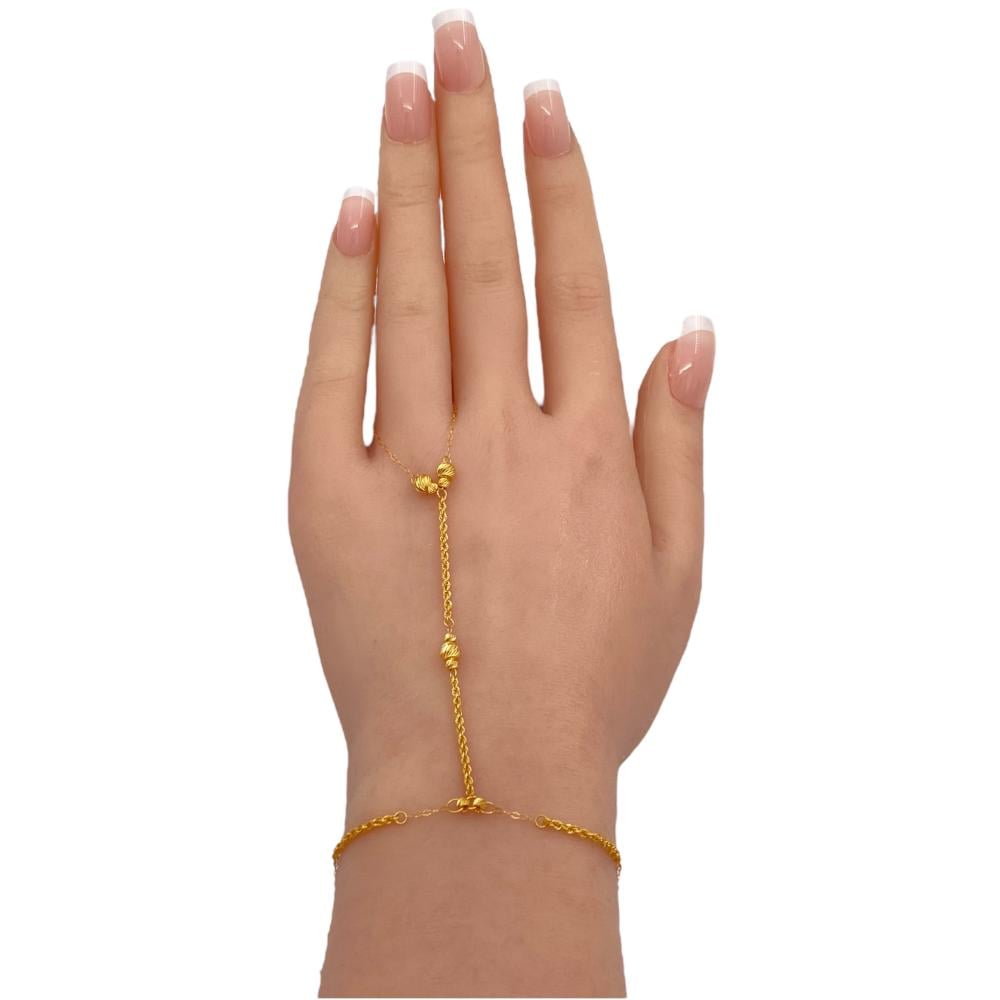 كف ذهب عيار 21 الوزن 1.25 جرام