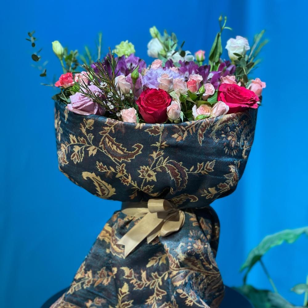 باقة ورد طبيعي كشميري الهبه