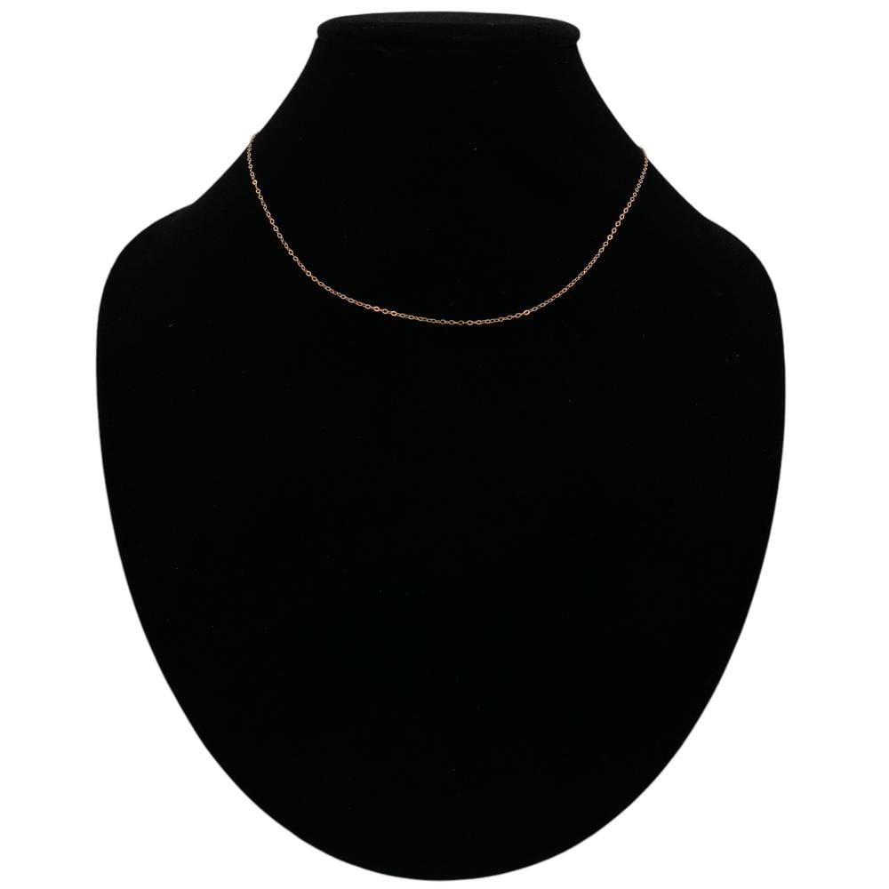 سلسال ذهب عيار 21 الوزن 0.70 جرام