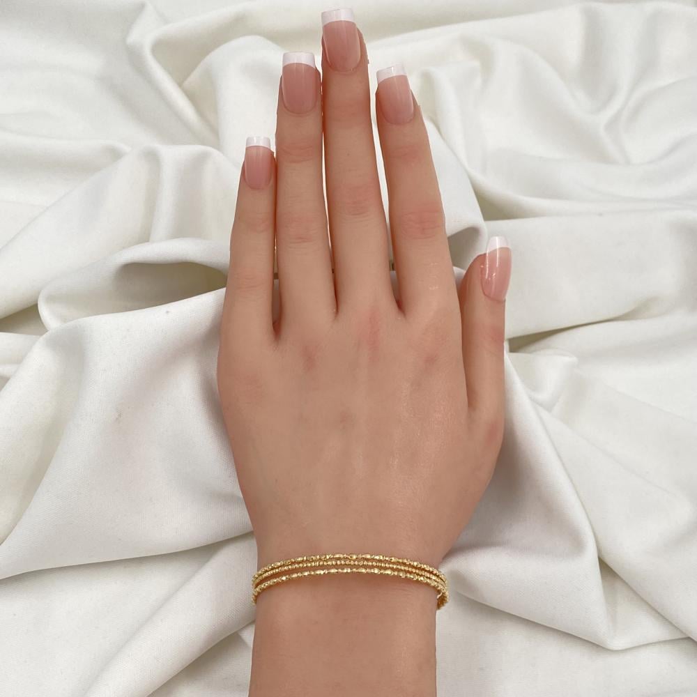 Haifaa Core bracelet, 18 karat gold, weight 3.78 grams