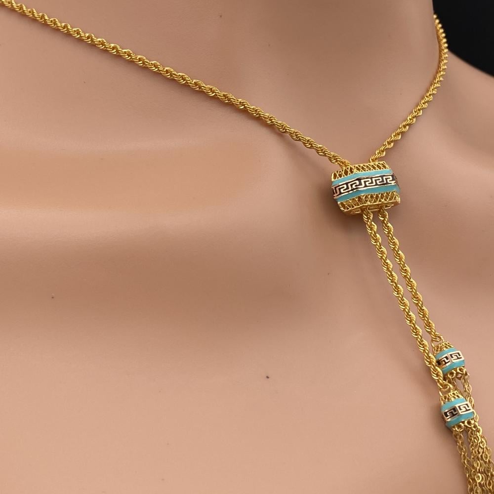 سلسال سبحة ذهب فاخر عيار 21 الوزن 5.5 جرام