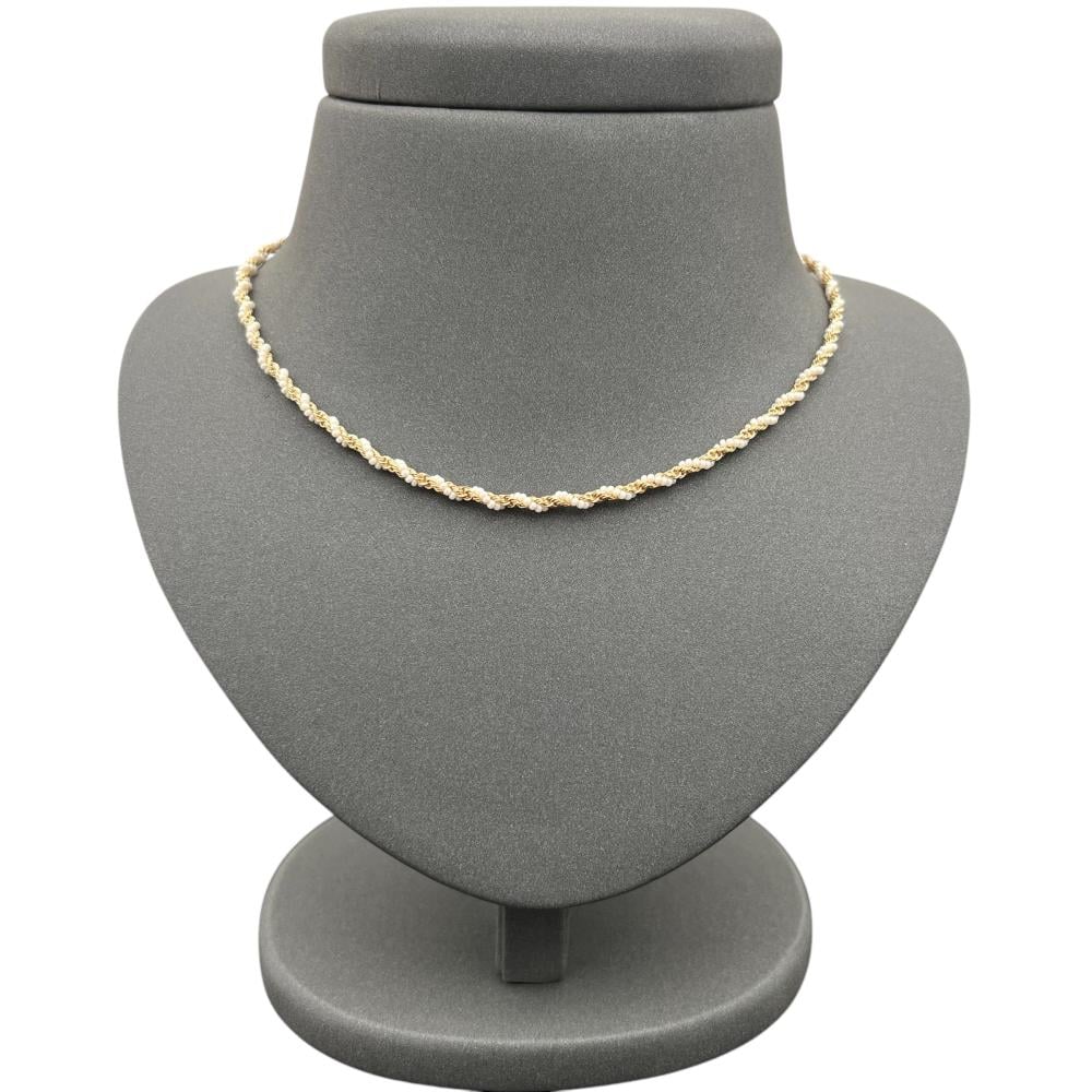 عقد ذهب عيار 18 الوزن 1.97 جرام