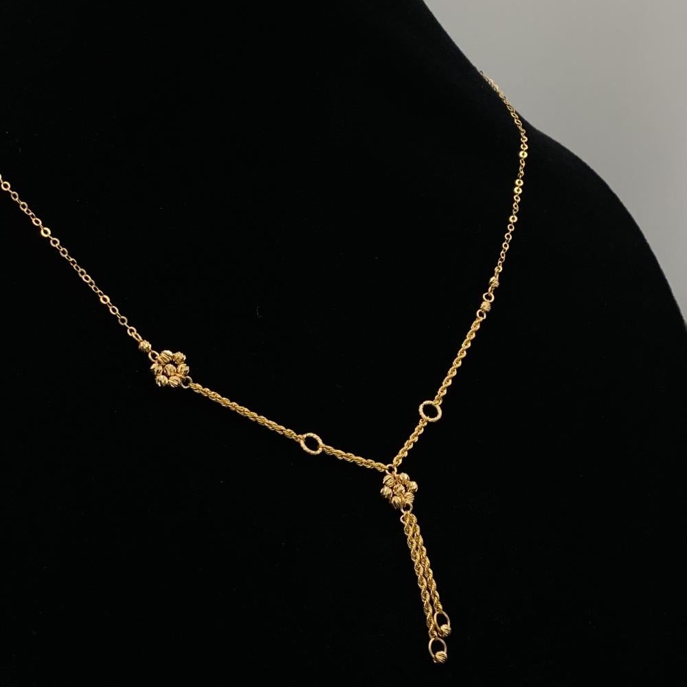 عقد ذهب عيار 21 الوزن 3 جرام