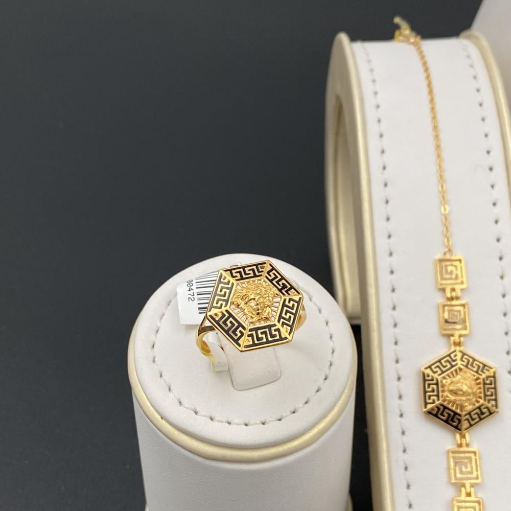 طقم ذهب كامل عيار 21 الوزن 20.70 جرام