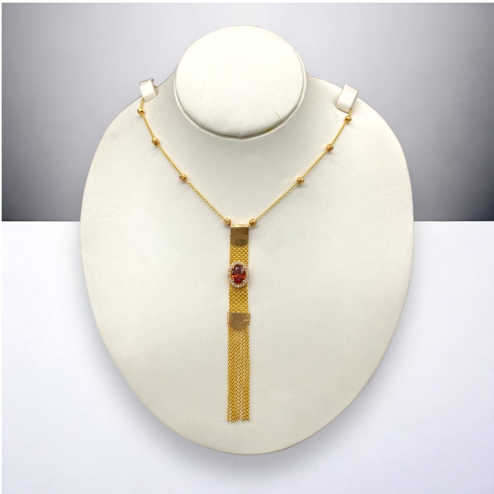 سبحة ذهب عيار 21 الوزن 5.98 جرام