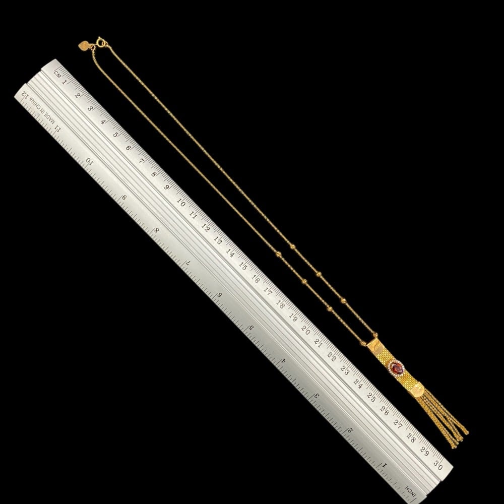 سبحة ذهب عيار 21 الوزن 5.98 جرام