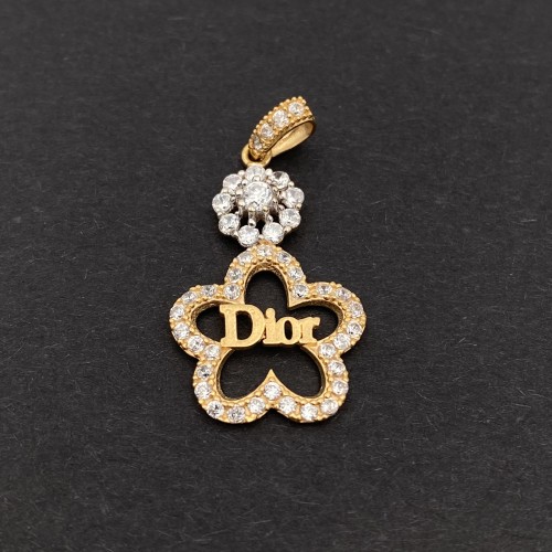 تعليقة كلمة Dior ذهب عيار 18 الوزن 2 جرام