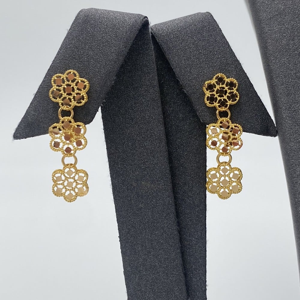 طقم ذهب عيار 21 الوزن 10.6 جرام