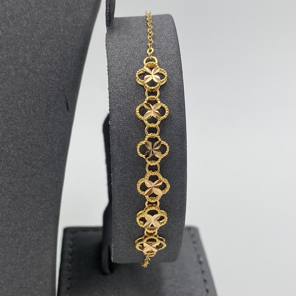 طقم ذهب عيار 21 الوزن 10.7 جرام