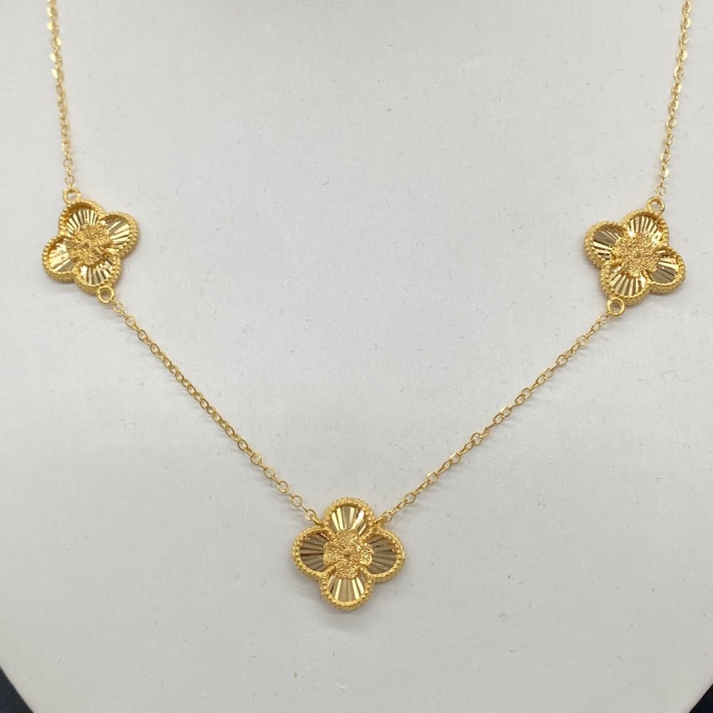 طقم ذهب عيار 21 الوزن 12.22 جرام