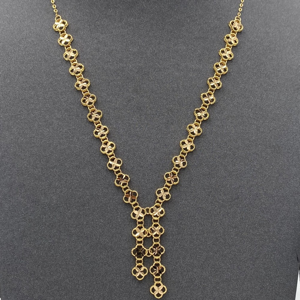 طقم ذهب عيار 21 الوزن 10.7 جرام