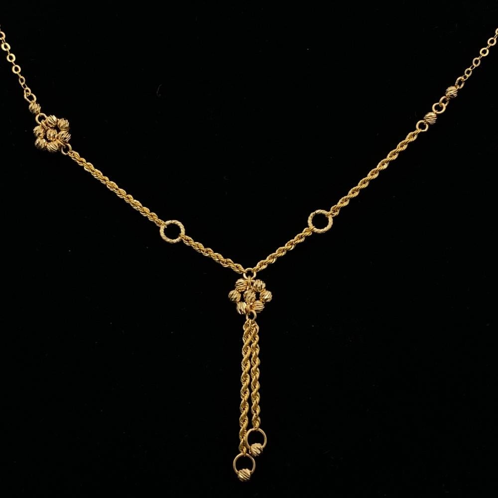 عقد ذهب عيار 21 الوزن 3 جرام