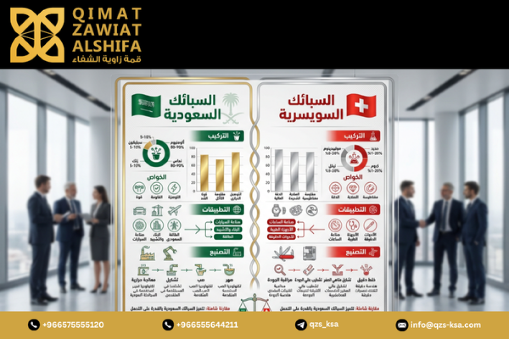 الفرق بين السبائك السعودية والسويسرية
