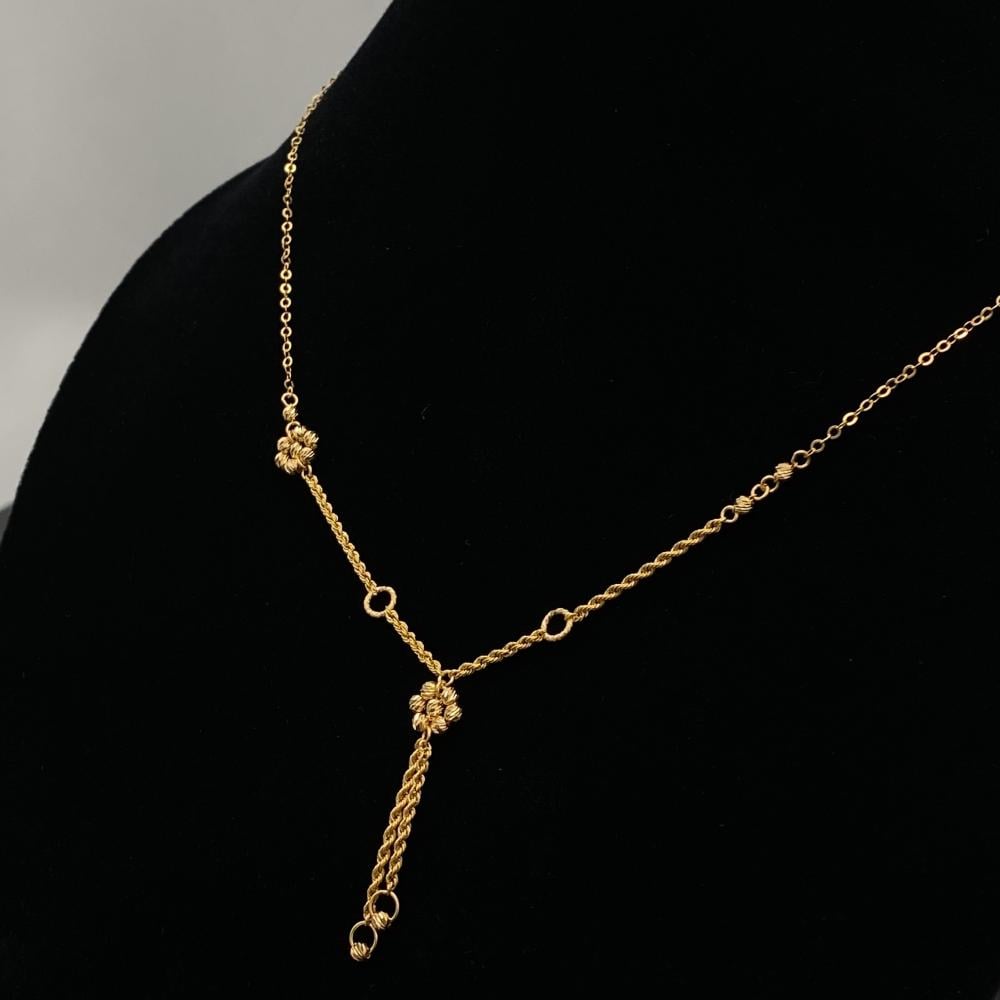 عقد ذهب عيار 21 الوزن 3 جرام