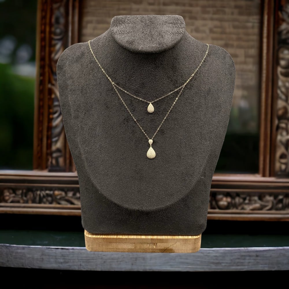 عقد ذهب عيار 18 الوزن 1 جرام