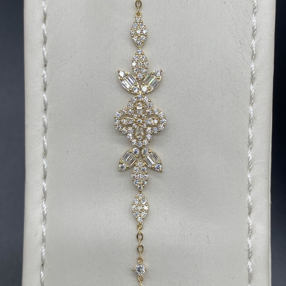 18k gold set, weight 11.01 grams