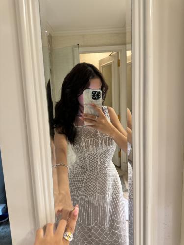 Silver Mermaid Dress