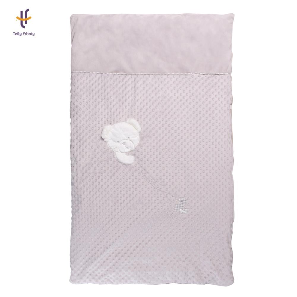 حاجز سرير الدبدوب - رمادي