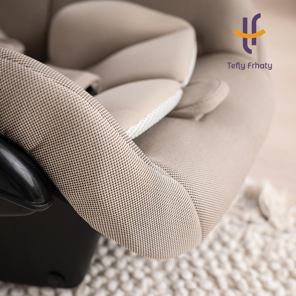 كرسي سيارة متنقل - بيج