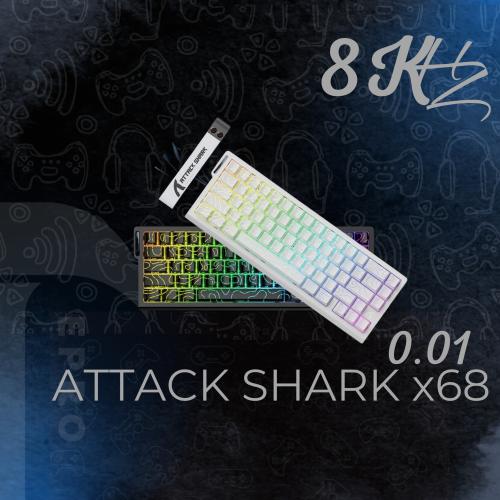 كيبورد attack shark x68