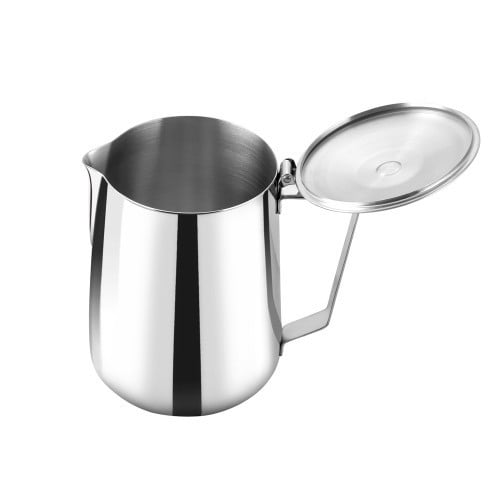 دلة حليب ستانلس ستيل 900 مل