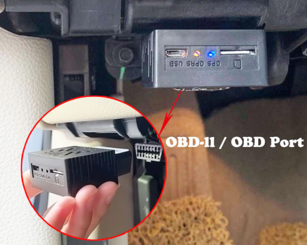 جهاز ST-OBD16  من سينو تراك لتتبع ومراقبة السيارات مزود ببطارية داخلية يركب بمدخل OBD  لا يحتاج وصلات كهربائية التحكم عن بعد من تطبيق جوال